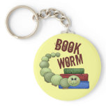 Bookworm keychains