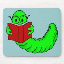 Bookworm Mousepad