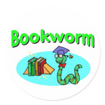 Bookworm Stickers