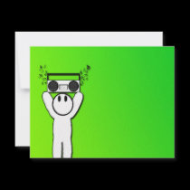Boom Boom Box invitations
