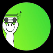 Boom Boom Box stickers