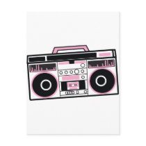 boom box postcards