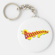 Boom Cartoon Pow Zap Key Chain