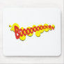 Boom Cartoon Pow Zap Mouse Pad