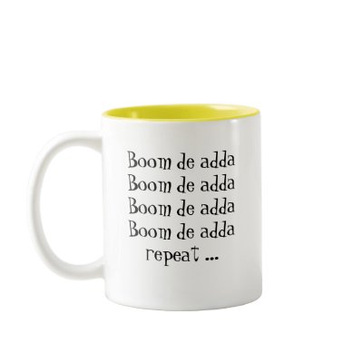 Boom de adda coffee mug by mjj442