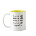 Boom de adda coffee mug