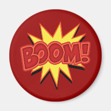 Boom! Fridge Magnets