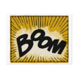 BOOM POSTCARD