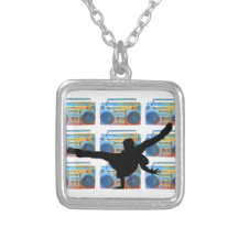 Boombox B-Boy Necklace