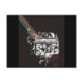 Boombox Boom Box Ghetto Blaster Jambox Post Card
