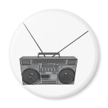 Boombox Ghetto Blaster Jambox Radio Cassette magnets