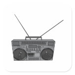 Boombox Ghetto Blaster Jambox Radio Cassette stickers