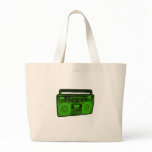 boombox ghetto blaster radio canvas bag