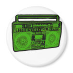 boombox ghetto blaster radio magnet
