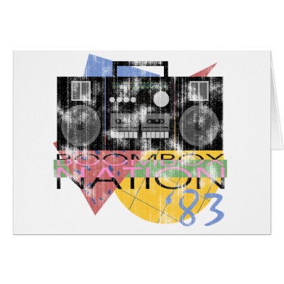Boombox Nation 83 Cards by tshirtypoo