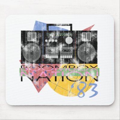 Boombox Nation 83 Mouse Pads by tshirtypoo