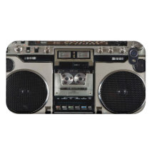 Boombox Vintage iPhone Case Case For iPhone 4
