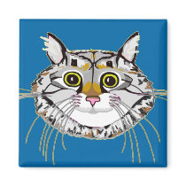 Boomer Cheshire Cat Magnet