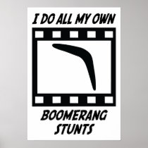Boomerang Stunts Print