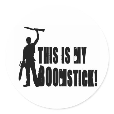 Boomstick Stickers by insanetsharts
