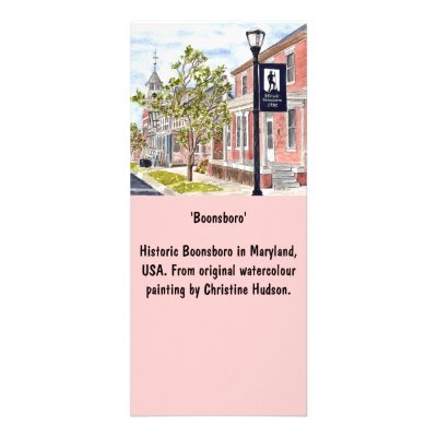 'Boonsboro' Rack Card by picklelillysdad