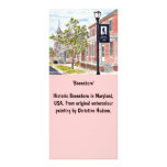 'Boonsboro' Rack Card rack cards