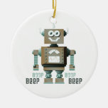 Boop Beep Toy Robot Ornament (lt)