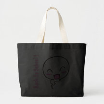 Boo's back to school black white and pink bag