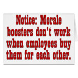 Boosting Employee Morale cards