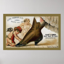Boot Angel for Alter, Forwood & Co Poster