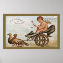 Boot Duck for Burts Shoes Posters