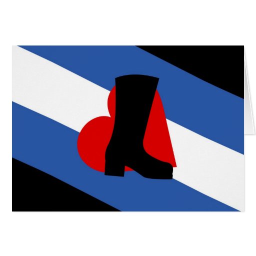 Bootblack Flag Card