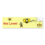 Bootiful Bee Bumper Sticker