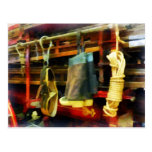Boots and Fire Gear Postcard