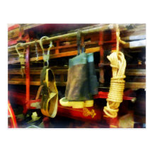 Boots and Fire Gear Postcard