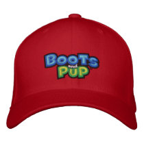 Boots and Pup Logo Baseball Cap