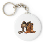 Boots and Saddle keychains