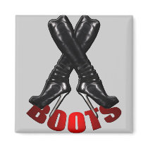 Boots - Metal Heels
