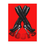Boots - Metal Heels postcards