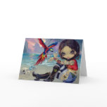 "Bootstrap Betsy" Greeting Card