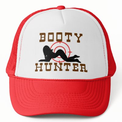 booty hunter     trucker hat by memphison