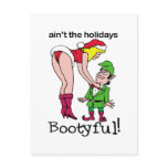 Bootyful Holidays postcards