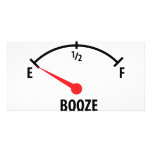 booze display icon custom photo card