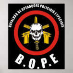 BOPE Tropa De Elite Brazilian Special Police Force Print