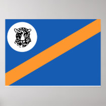 Bophuthatswana Flag Print