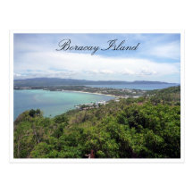 boracay island view postcards