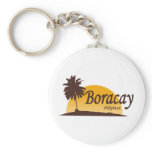 Boracay white keychains
