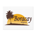 Boracay white postcards