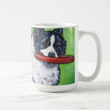 Border Colli Kona Mugs