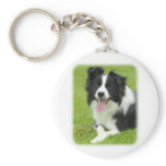 Border Collie 9A014D-25 Key Chains